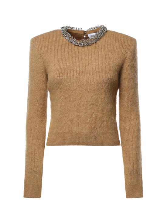 26FW 셀프 포트레이트 스웨터 AW26094T BR BEIGE