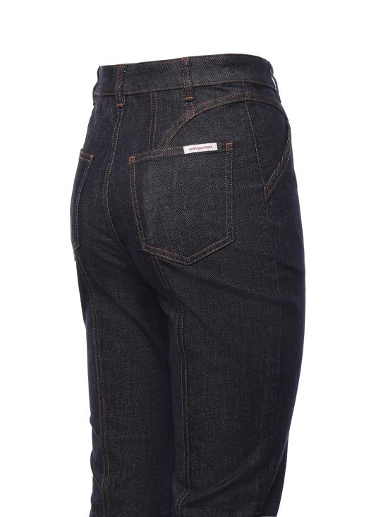 26FW 셀프 포트레이트 데님 팬츠 AW26804P BL BLUE INDIGO - SELF PORTRAIT