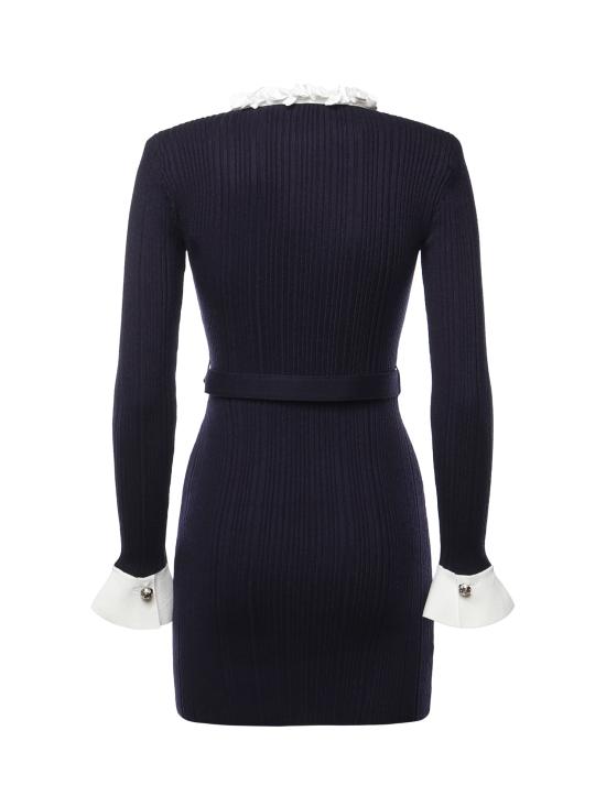 26FW 셀프 포트레이트 숏 원피스 AW26101S N NAVY - SELF PORTRAIT