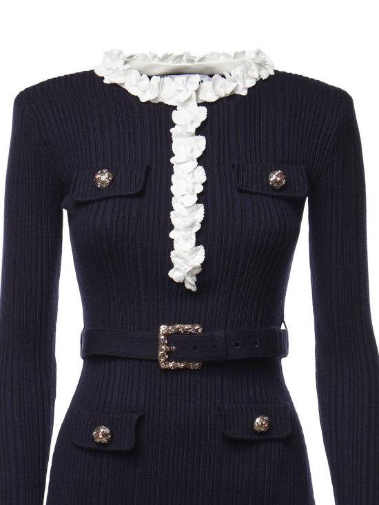 26FW 셀프 포트레이트 숏 원피스 AW26101S N NAVY - SELF PORTRAIT