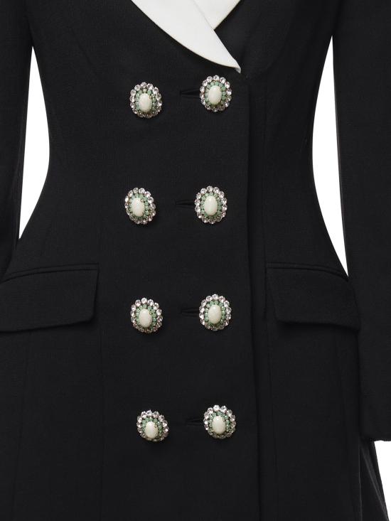 26FW 셀프 포트레이트 숏 원피스 AW26054S B BLACK - SELF PORTRAIT