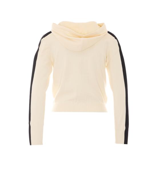 26FW 엘리자베타프랜치 후드 티셔츠 MK15S66E2 E84 WHITE - ELISABETTA FRANCHI