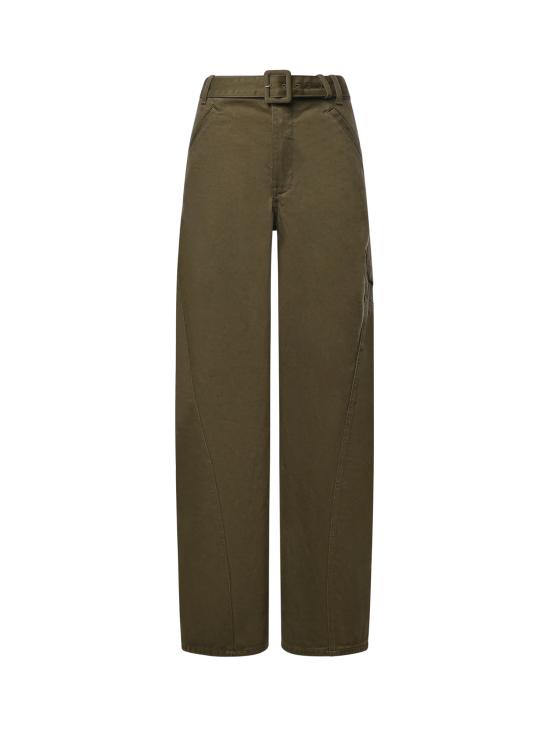 26FW 셀프 포트레이트 데님 팬츠 PF26831PA G KHAKI