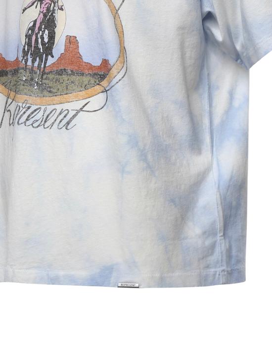 26FW 리프레젠트 반팔 티셔츠 MLM101226 52 BLUE TIE DYE - REPRESENT