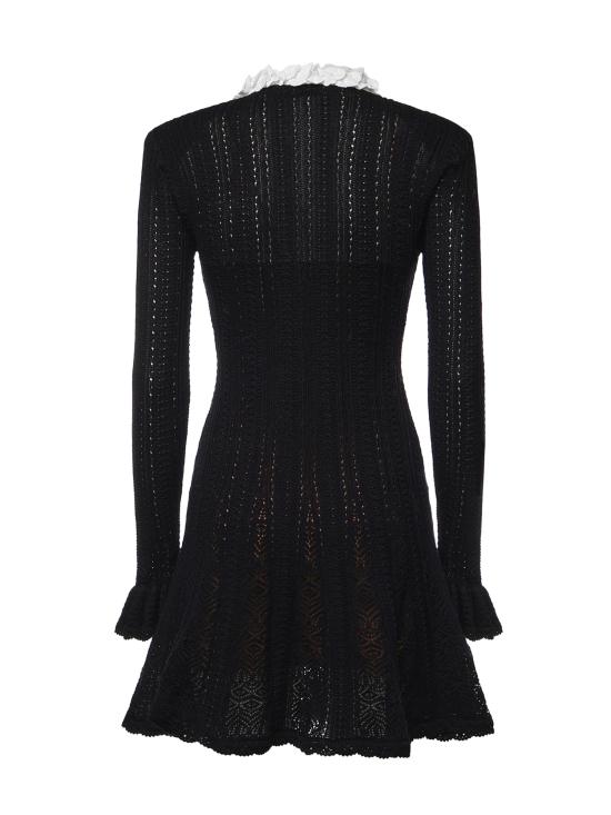 26FW 셀프 포트레이트 숏 원피스 AW26100S B BLACK - SELF PORTRAIT