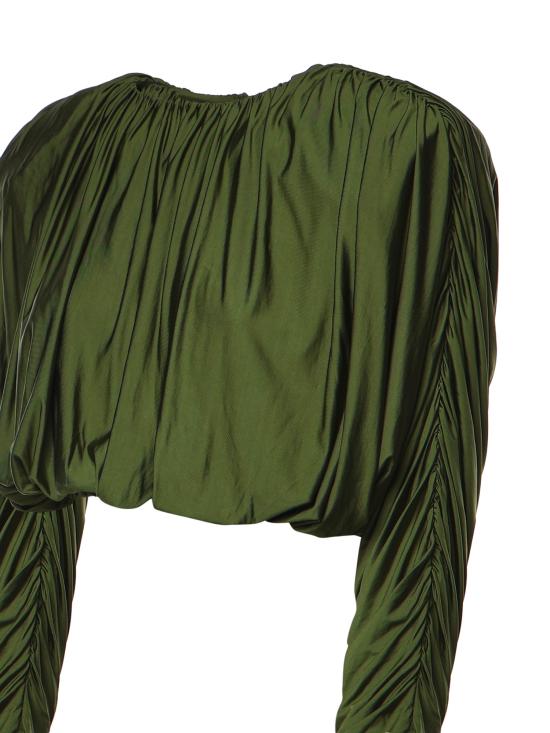 26FW 셀프 포트레이트 긴팔 티셔츠 AW26009TA GR GREEN - SELF PORTRAIT