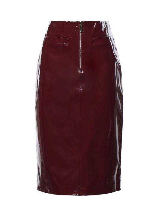 26FW 셀프 포트레이트 미디 스커트 AW26080MSK PU PURPLE