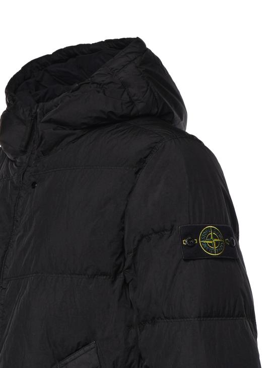 26FW 스톤 아일랜드 크링클 렙스 NY 패딩 재킷 L2S154100037 S0A23V0029 BLACK - STONE ISLAND