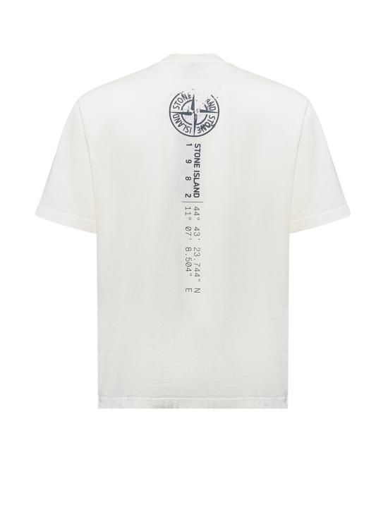 26FW 스톤 아일랜드 반팔 티셔츠 L2S152100001 S0533V0093 IVORY - STONE ISLAND