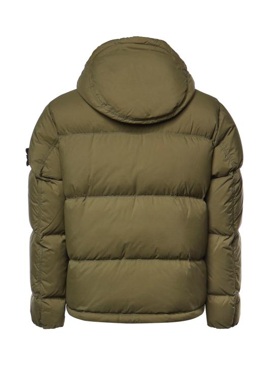 26FW 스톤 아일랜드 매트 립스탑 코듀라 어드밴스드 패브릭스 디테처블 후드 티어-레지스턴트 다운 자켓 L2S154100013 S0483V005G MILITARY GREEN - STONE ISLAND