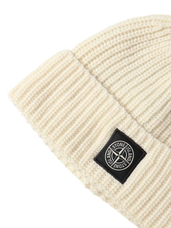 26FW 스톤 아일랜드 라이트 RWS 질롱 울 비니 컴퍼스 패치 앤 립드 커프 라이트 RWS 질롱 울 비니 컴퍼스 패치 앤 립드 커프 L2S15N100012 S00B4V0093 - STONE ISLAND