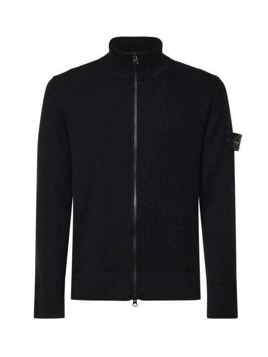 26FW 스톤 아일랜드 와펜패치 버진 울 가디건 L2S155100017 S00C2V0029 BLACK