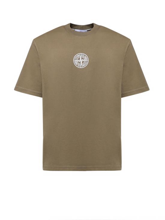 26FW 스톤 아일랜드 반팔 티셔츠 L2S152100001 S0480V005G MILITARY GREEN