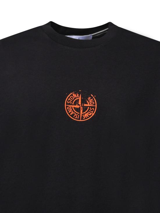 26FW 스톤 아일랜드 반팔 티셔츠 L2S152100001 S0533V0029 BLACK - STONE ISLAND