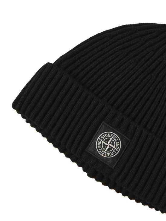 26FW 스톤 아일랜드 비니 L2S15N100002 S00C3V0029 BLACK - STONE ISLAND