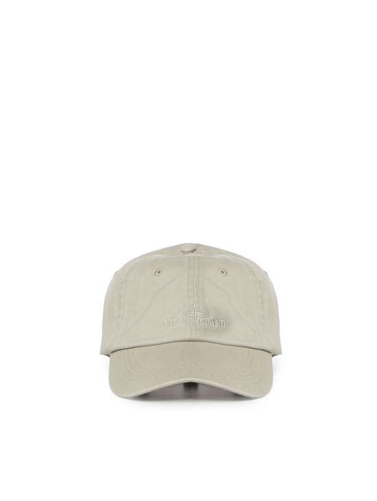 26FW 스톤 아일랜드 로고 엠브로이드 워싱 브러쉬드 코튼 가바딘 베이스볼 캡 로고 엠브로이드 워싱 브러쉬드 코튼 가바딘 베이스볼 캡 L2S159100007 S0106V0095