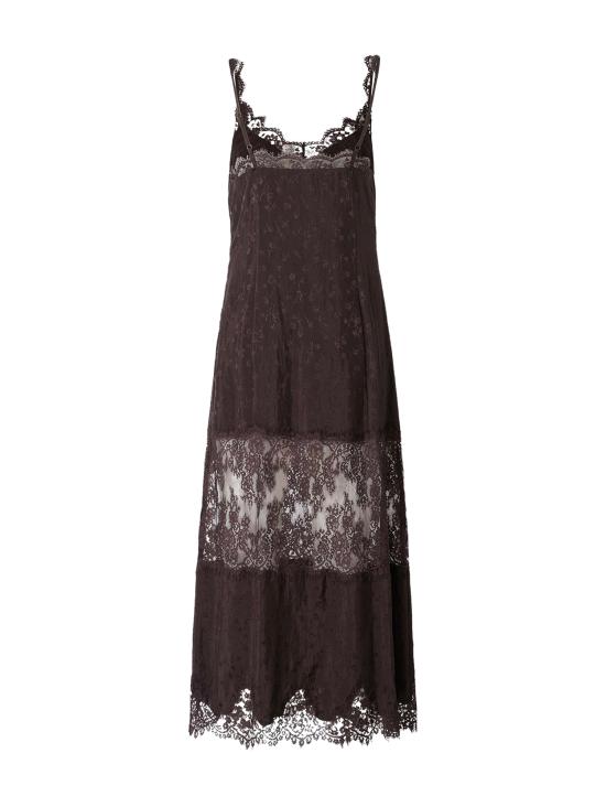 26FW 핑코 미디 원피스 107347 A3FCL72 BROWN - PINKO