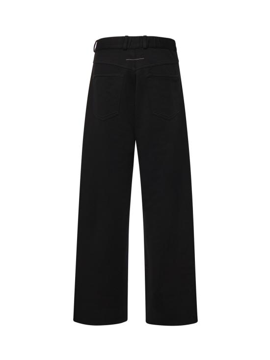 26FW MM6 메종마르지엘라 스트레이트 팬츠 SH0KA0077 M25025900 BLACK - MM6 MAISON MARGIELA