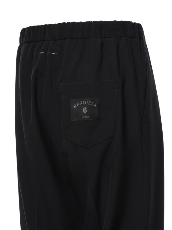 26FW MM6 메종마르지엘라 스트레이트 팬츠 SH0KA0023 M36020899 BLACK - MM6 MAISON MARGIELA