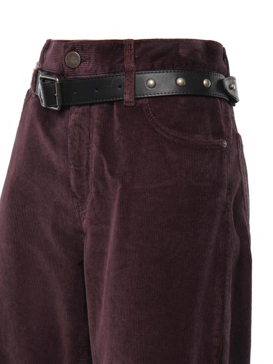 26FW 핑코 스트레이트 팬츠 107418 A3HFRR7 BORDEAUX - PINKO
