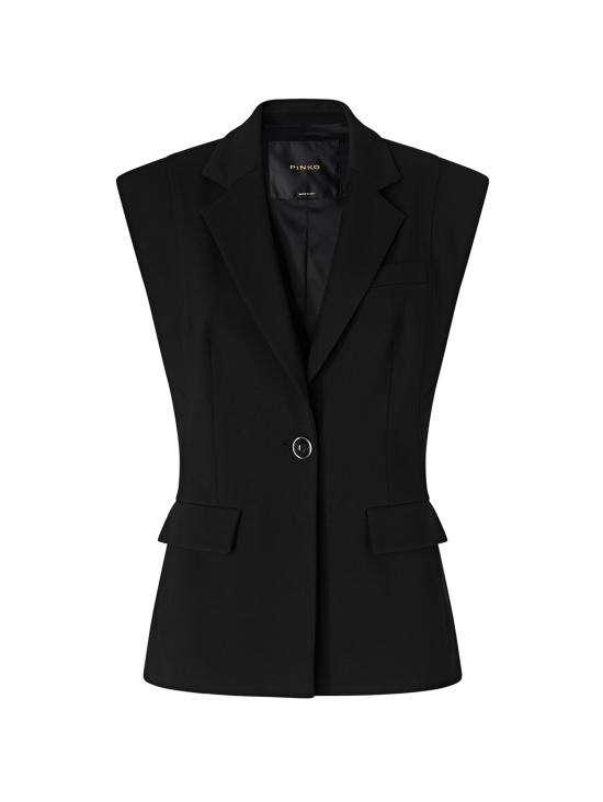 26FW 핑코 수트 자켓 107424 A3AHZ99 BLACK