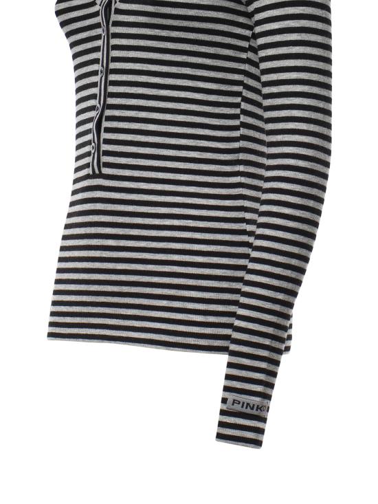 26FW 핑코 스웨터 107514 A3KCIZ9 GREY BLACK - PINKO