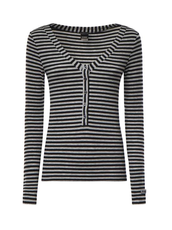 26FW 핑코 스웨터 107514 A3KCIZ9 GREY BLACK