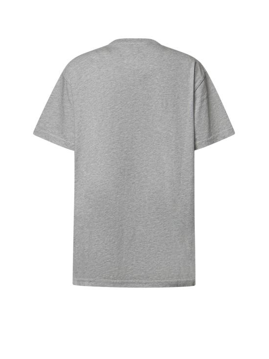 26FW 비비안웨스트우드 가먼트 다이드 로고 저지 반팔 티셔츠 3G010013 J00BLP401 GREY - VIVIENNE WESTWOOD