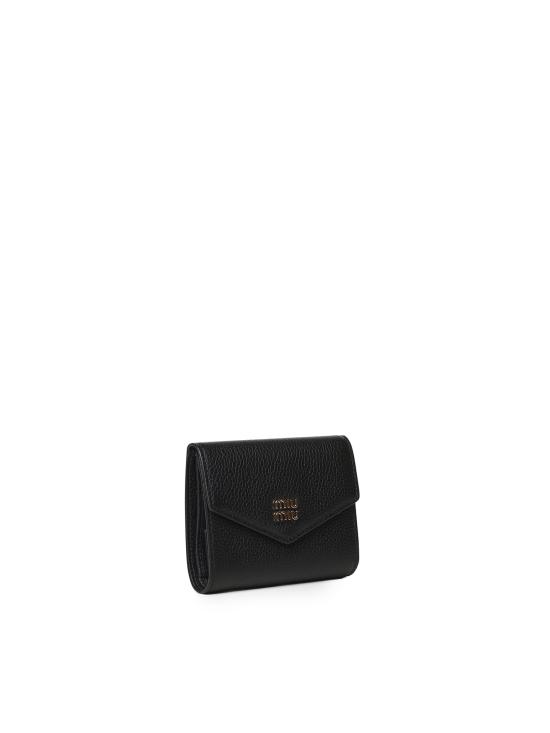 26FW 미우미우 스몰 레더 월렛 5MH040 ADT7F0002 BLACK - MIU MIU