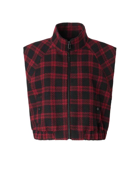 26FW 핑코 베스트 107440 A3GNZR4 BLACK RED