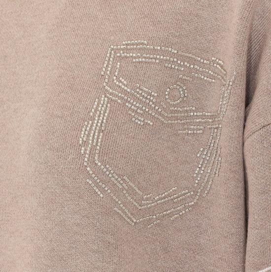 26FW 리우조 스웨터 TF6180MS59L D3034 BEIGE - LIU JO