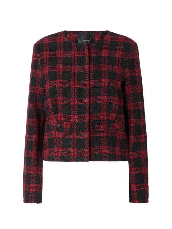 26FW 핑코 수트 자켓 107432 A3GNZR4 BLACK RED