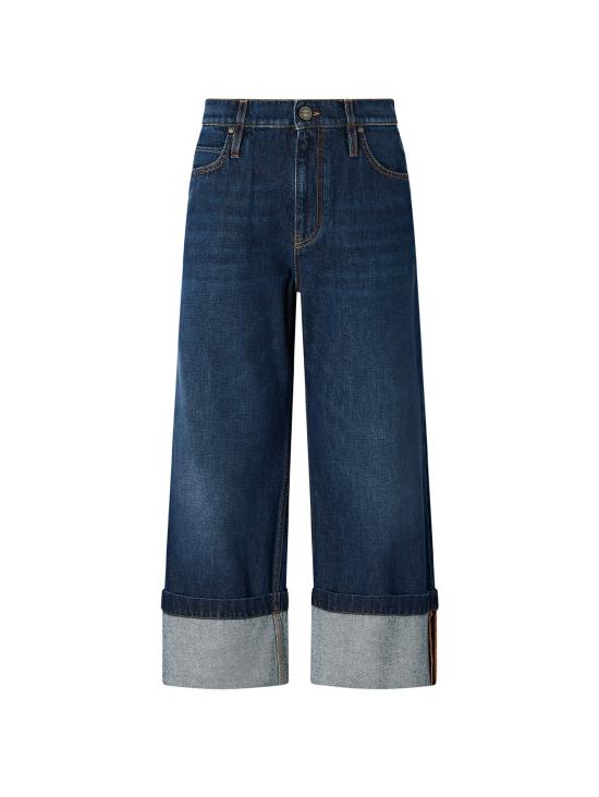 26FW 핑코 데님 팬츠 107277 A3HGPJB DARK BLUE - PINKO