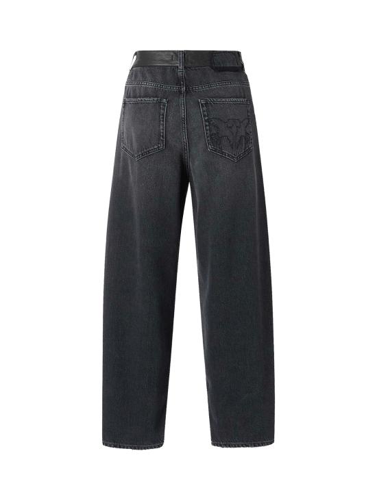 26FW 핑코 데님 팬츠 103857 A3GWPJ4 BLACK - PINKO