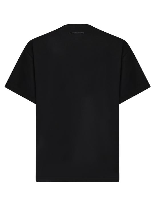 26FW MM6 메종마르지엘라 반팔 티셔츠 SH0GC0077 M20258900 BLACK - MM6 MAISON MARGIELA