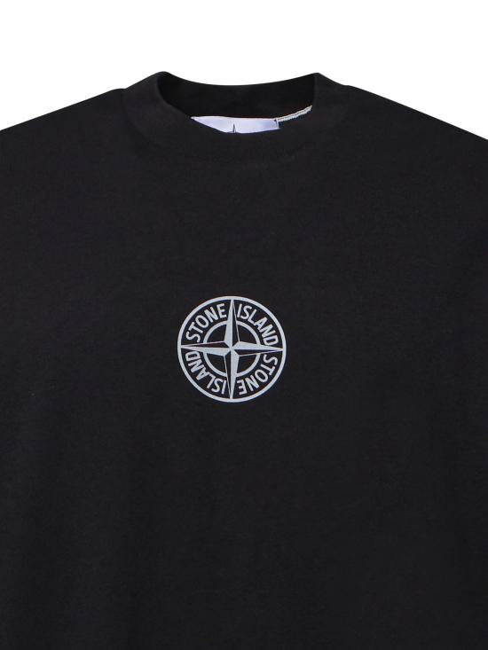 26FW 스톤 아일랜드 반팔 티셔츠 L2S152100001 S0480V0029 BLACK - STONE ISLAND