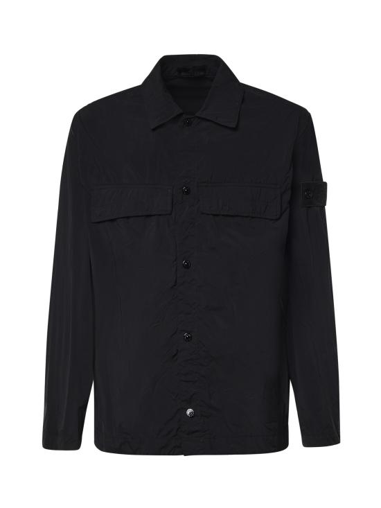 26FW 스톤 아일랜드 긴팔 셔츠 L2S151200044 S00F6V0029 BLACK