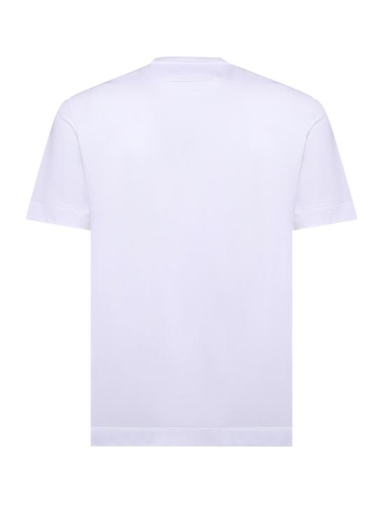 26FW 에르메네질도제냐 반팔 티셔츠 UI360A4 I765NLN00 WHITE - ERMENEGILDO ZEGNA