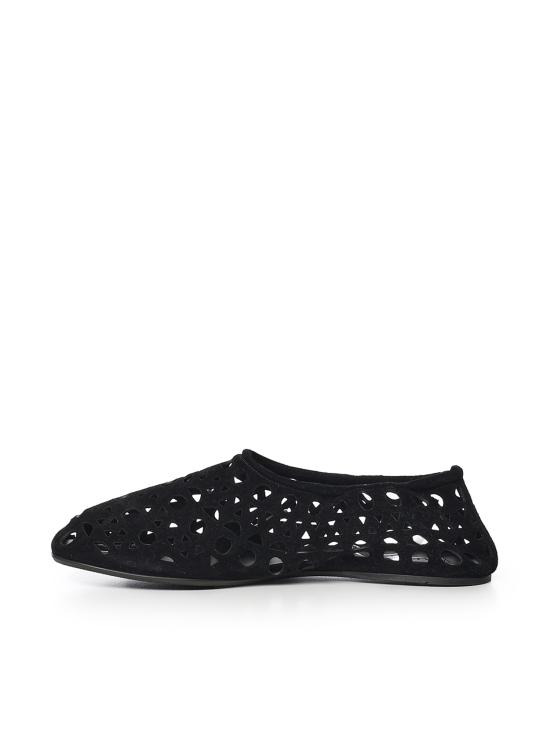 26FW 알라이아 플랫 슈즈 AA3A1039I236 999 BLACK - ALAIA