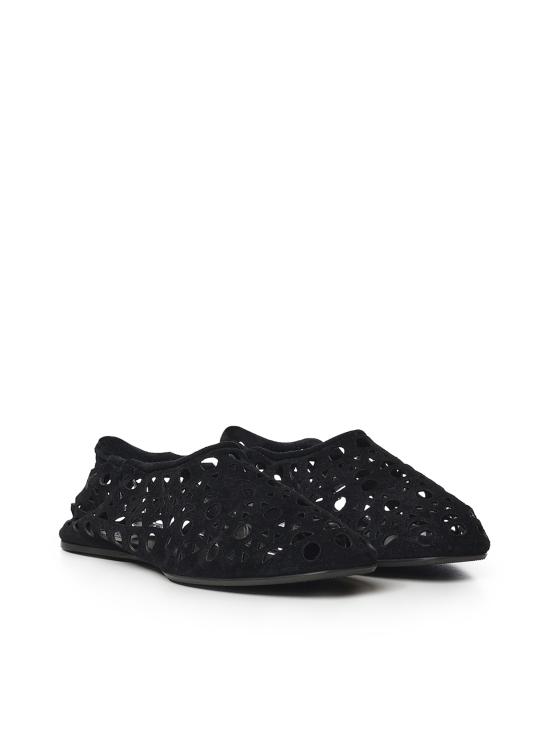 26FW 알라이아 플랫 슈즈 AA3A1039I236 999 BLACK - ALAIA