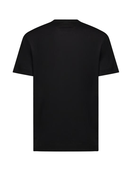 26FW 에르메네질도제냐 반팔 티셔츠 UI360A4 I765NLK09 BLACK - ERMENEGILDO ZEGNA