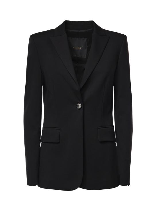 26FW 핑코 수트 자켓 104903 A3AHZ99 BLACK