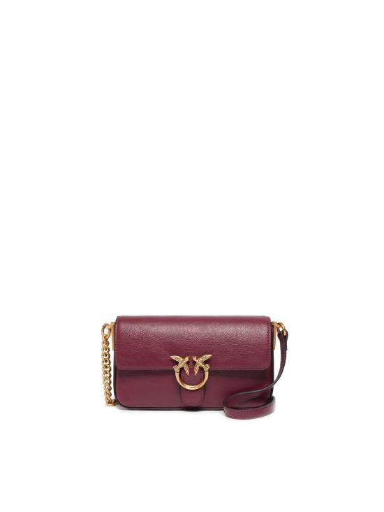 26FW 핑코 크로스백 107344 A2JGWW5Q BURGUNDY