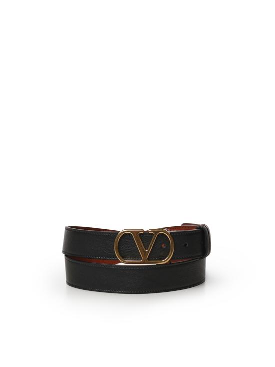 26FW 발렌티노 가라바니 벨트 9Y2T0SQ3 ZDMDRN BLACK DEEP CARAMEL