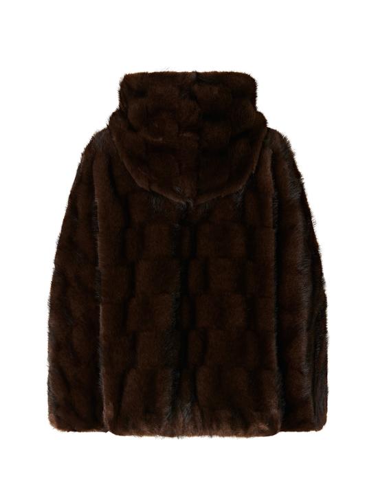 26FW 핑코 무스탕 107054 A3C5M11 BROWN - PINKO