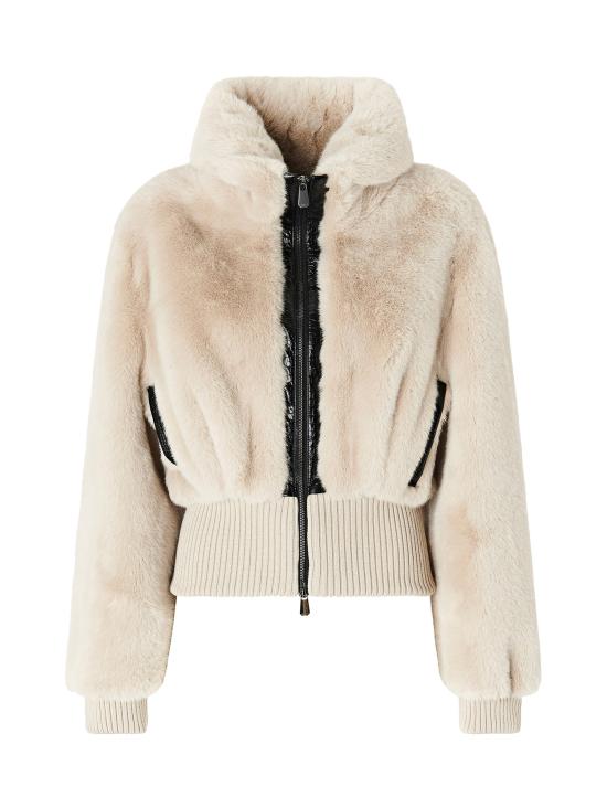 26FW 핑코 무스탕 107040 A3E7C32 BEIGE