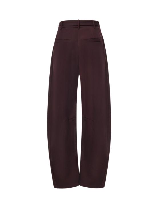26FW 핑코 스트레이트 팬츠 107201 A18ERR7 BORDEAUX - PINKO