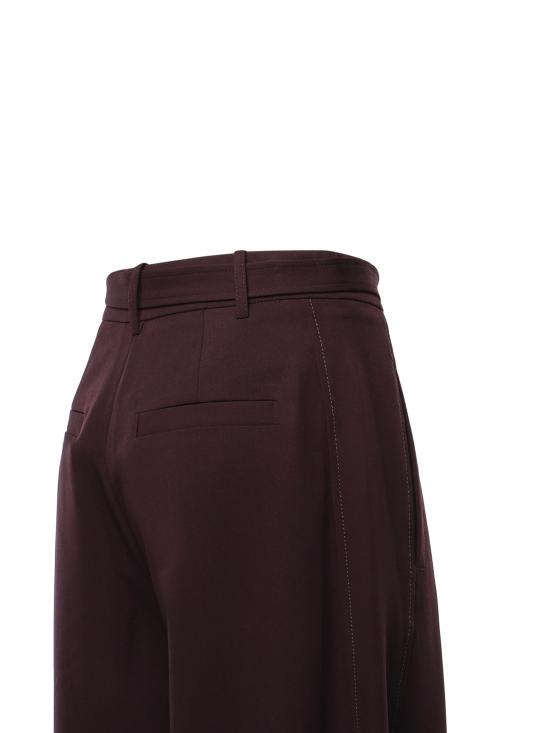 26FW 핑코 스트레이트 팬츠 107201 A18ERR7 BORDEAUX - PINKO