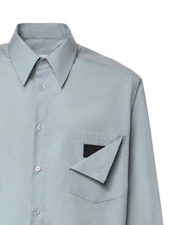 26FW MM6 메종마르지엘라 긴팔 셔츠 SH2DT0058 M36094506 LIGHT BLUE - MM6 MAISON MARGIELA