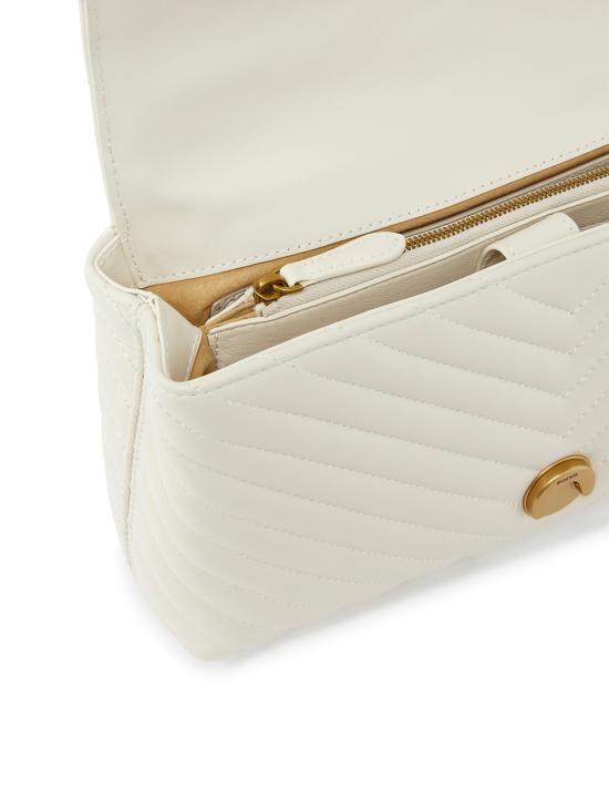 26FW 핑코 토트백 100043 A0GKZ14Q WHITE - PINKO